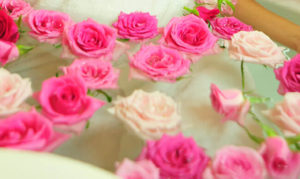 美の秘密♡本物の薔薇風呂セットのプレゼント
